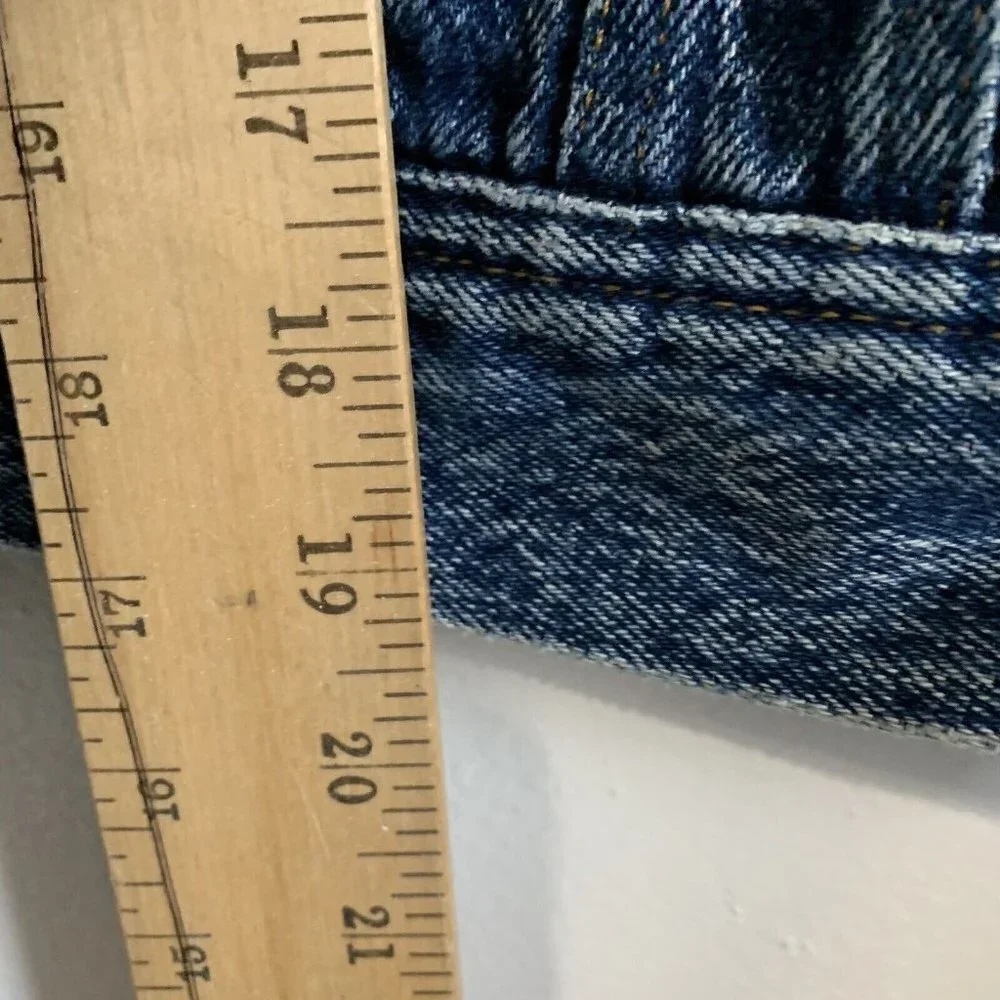 Vintage Lee Riders Stone Wash Trucker Denim Jacket VTG l 12 MODERN Small 80s